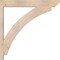 Ekena Millwork Thorton Slat Smooth Outlooker, Douglas Fir, 5 1/2"W x 32"D x 32"H OUT06X32X32THR06SDF - alternate 2